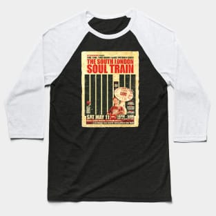 POSTER TOUR - SOUL TRAIN THE SOUTH LONDON 98 Baseball T-Shirt